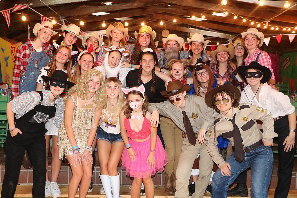 summer camp costume girls party