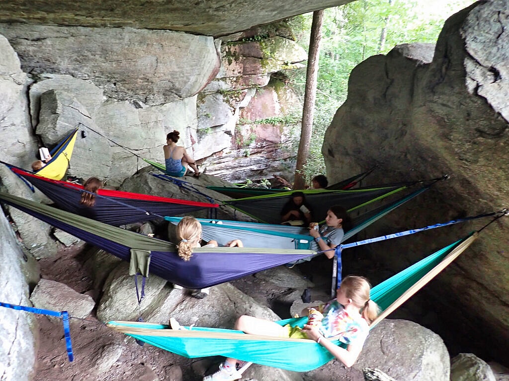 Rock climbing hammock on sale