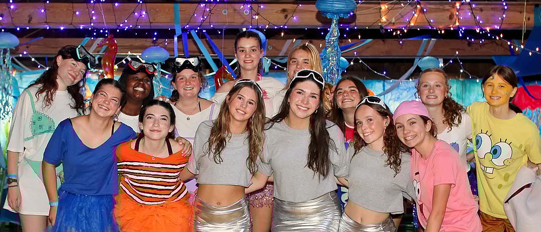 summer camp banquet costumes
