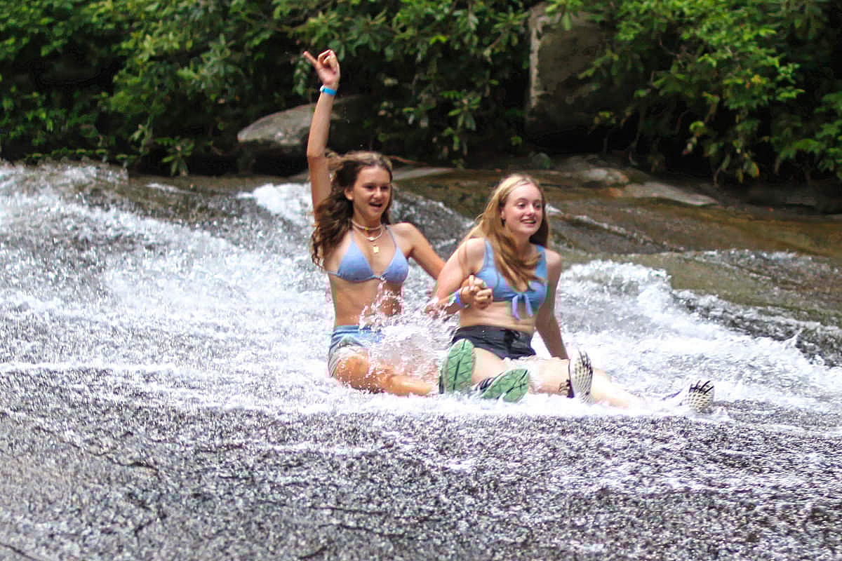 Teenage water girls