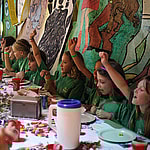 Girls Banquet Table