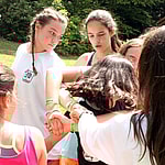 Untie a human knot challenge