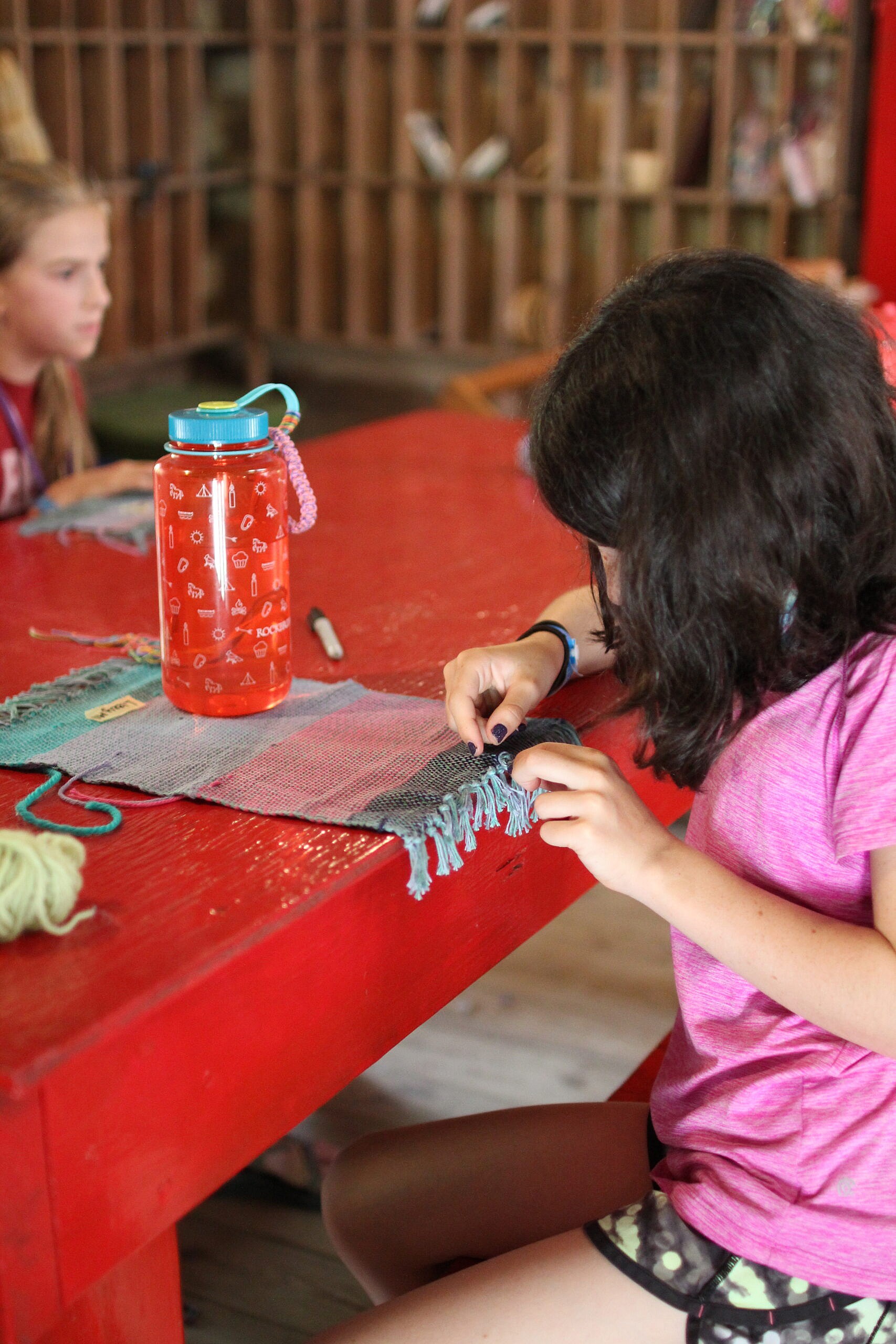 summer camp water bottle