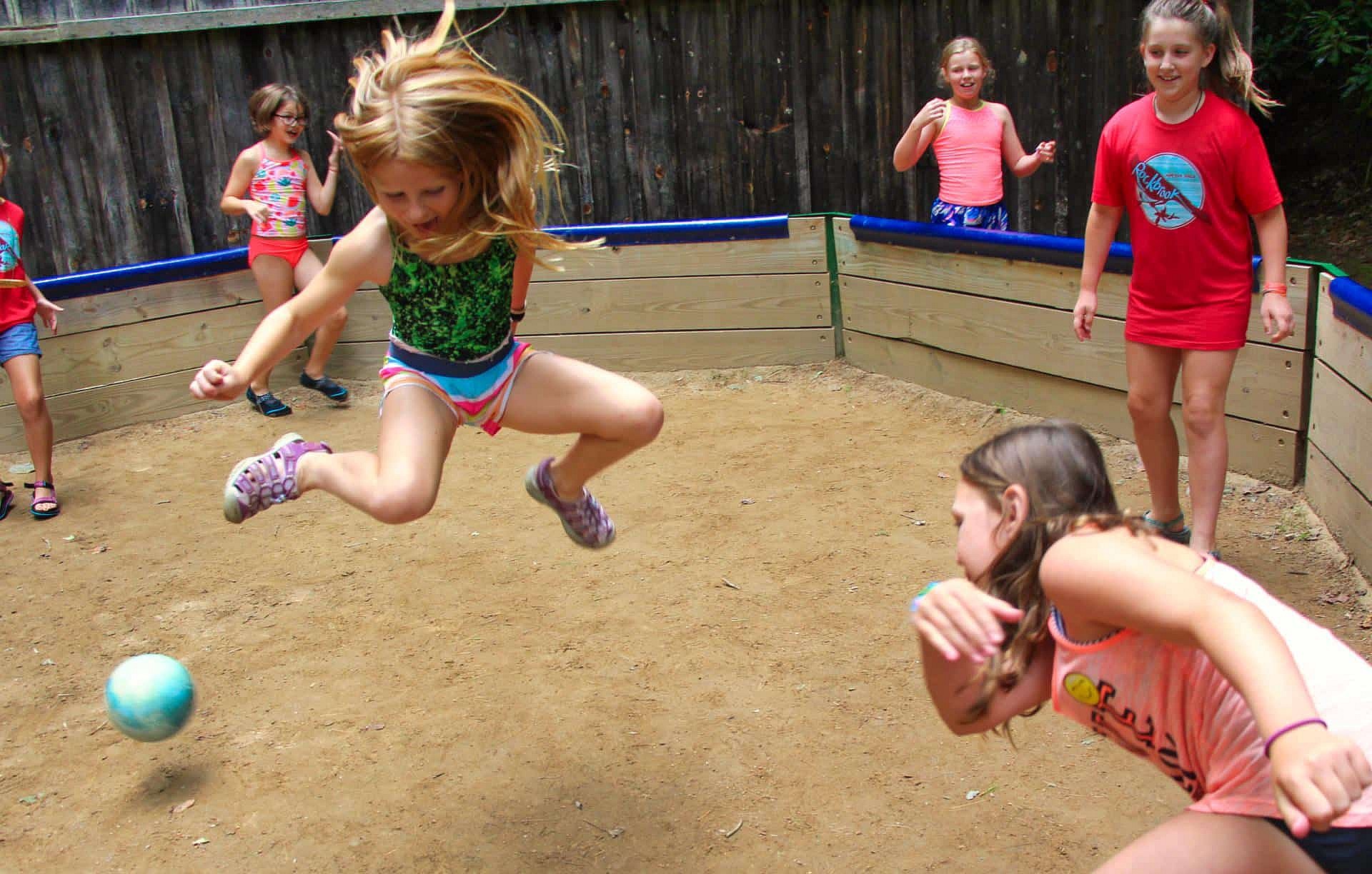 camp gaga ball game