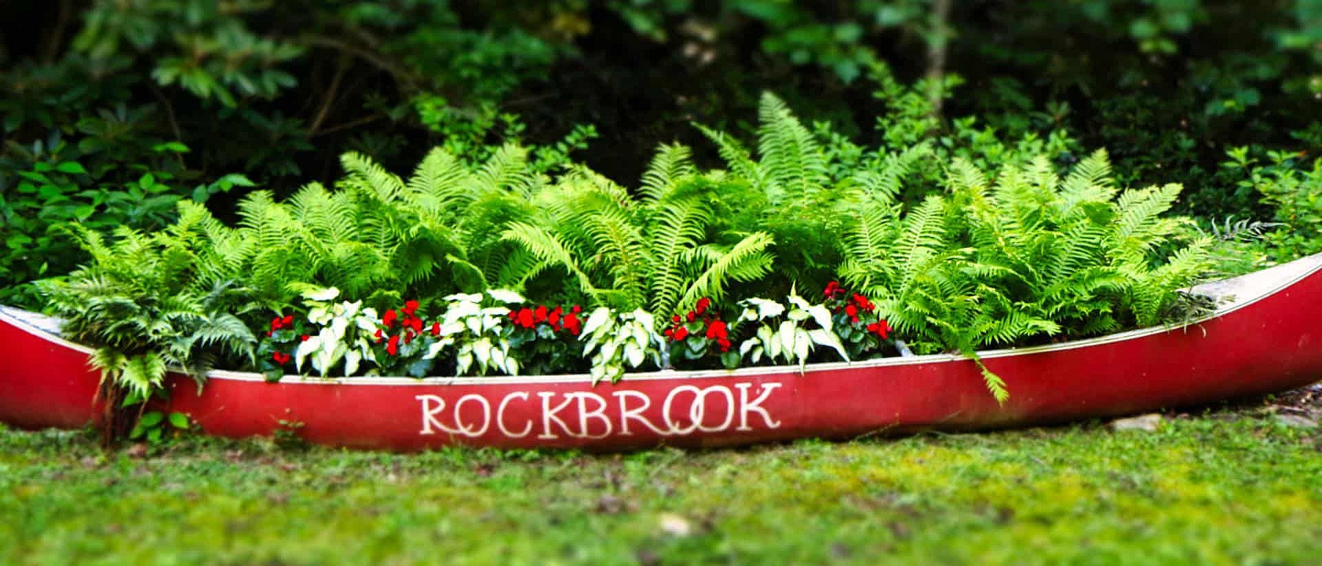 rockbrook canoe garden