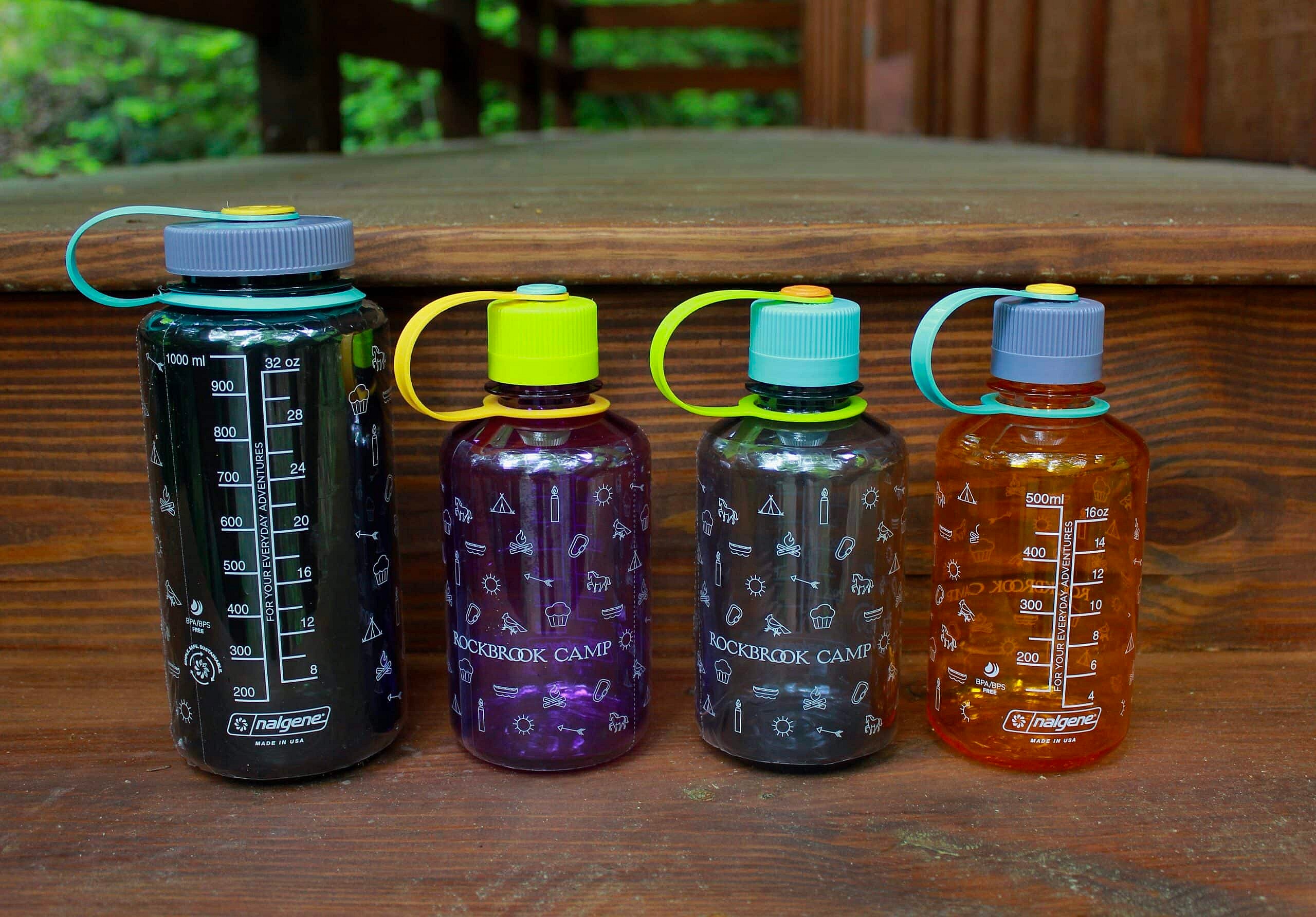 water bottles
