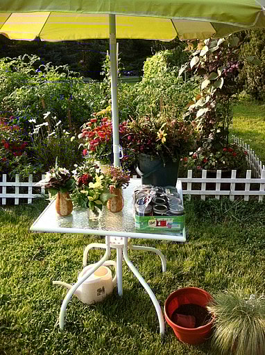 garden table
