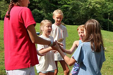summer camp introduction game