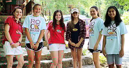 Girls Camp Arrivals