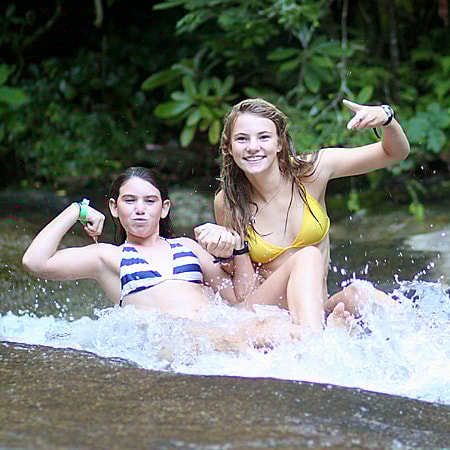 sliding rock power