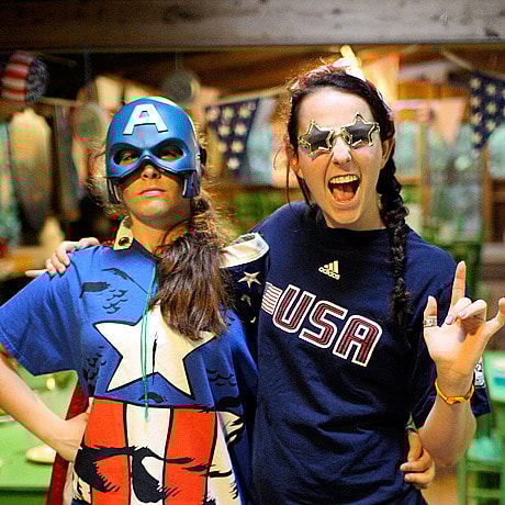Captain America girls