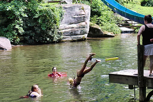 summer camp swimming dive