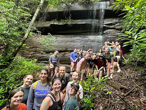 hidden waterfall hike