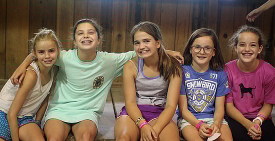 Middle School Girls Camp