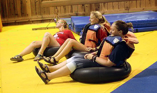 swimming lifegaurds camp skit