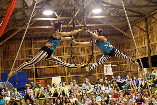 circus acrobat show