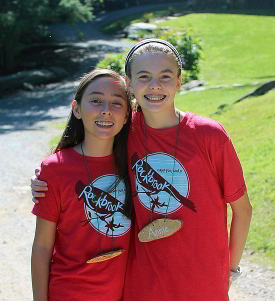 Girl Campers arriving
