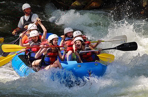 whitewater rafting adventure