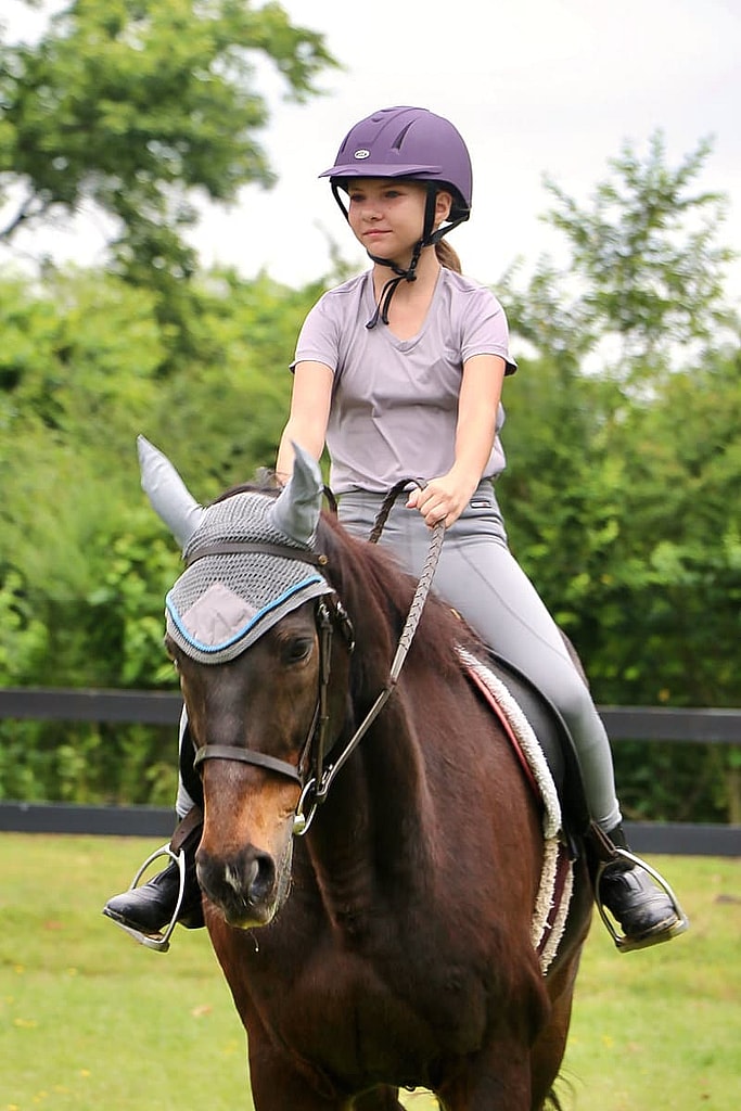 young horse rider