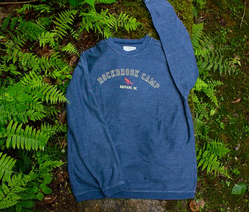 navy knit pullover full