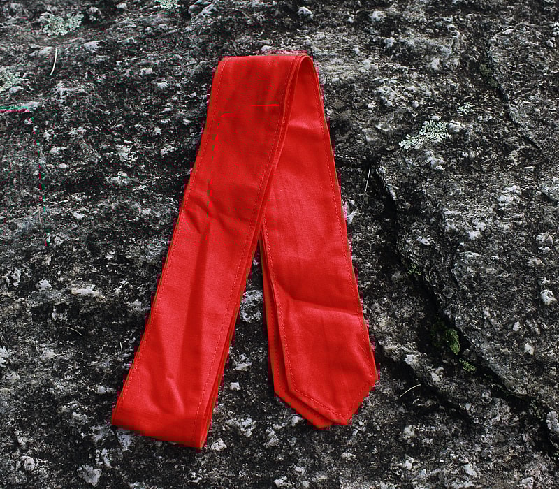 red tie