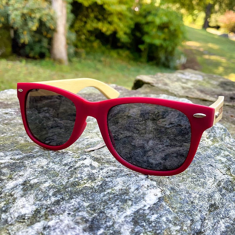 summer camp logo sunglasses