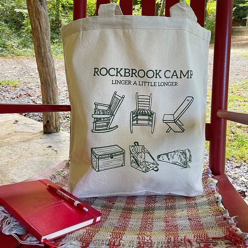 summer camp totebag