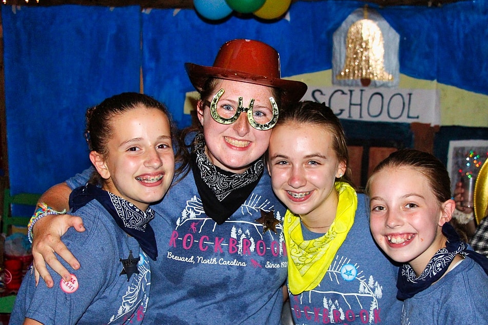 wild west part girls at camp