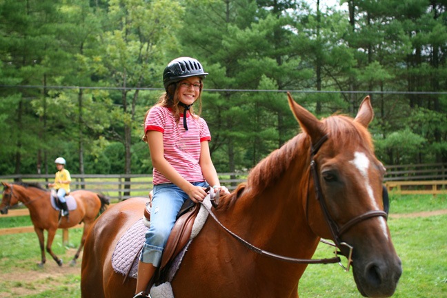 Girls Only Horse Camps | Rockbrook Summer Camp
