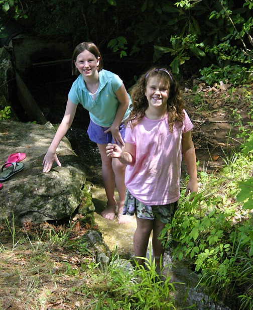 Outdoor Girls at Summer Camp