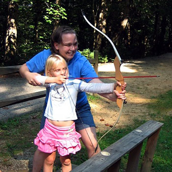 Archery teaching Camp Counselor