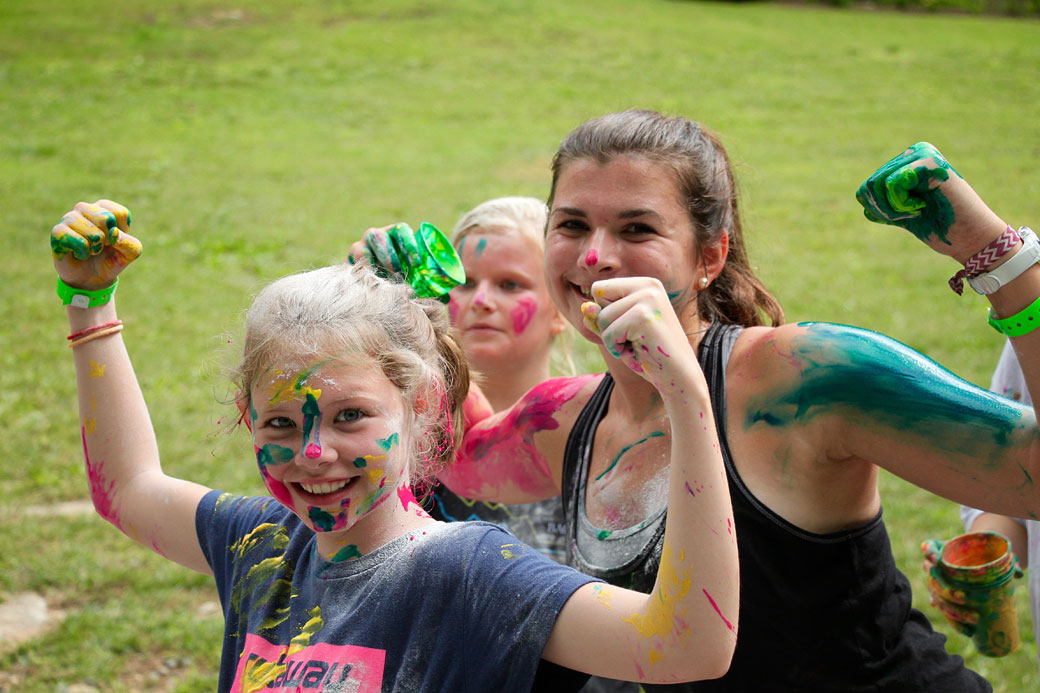 Camp Color Run Staff