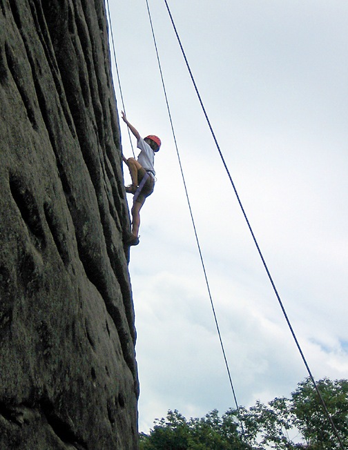 Girls Rock Climbing Summer Camp