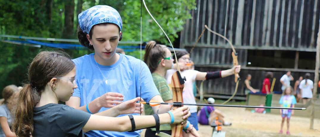 archery camp instruction