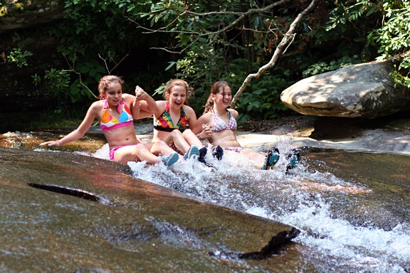 Swimming Adventure Water Slide