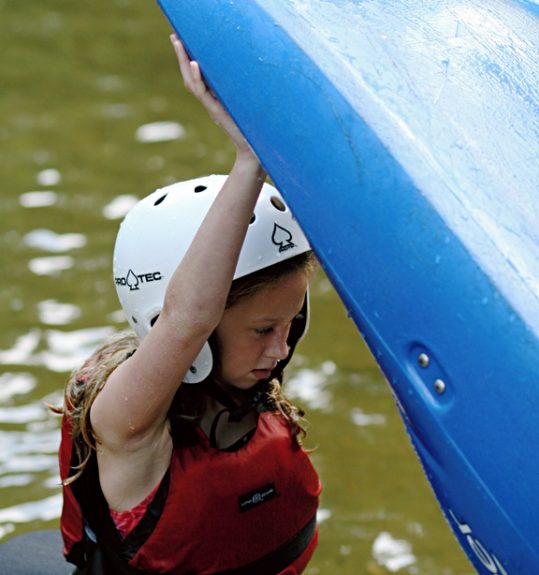 Child Kayaker