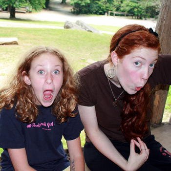 Funny Camp Girls