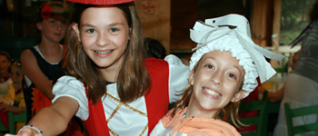 Dressed Up Dancing Girls