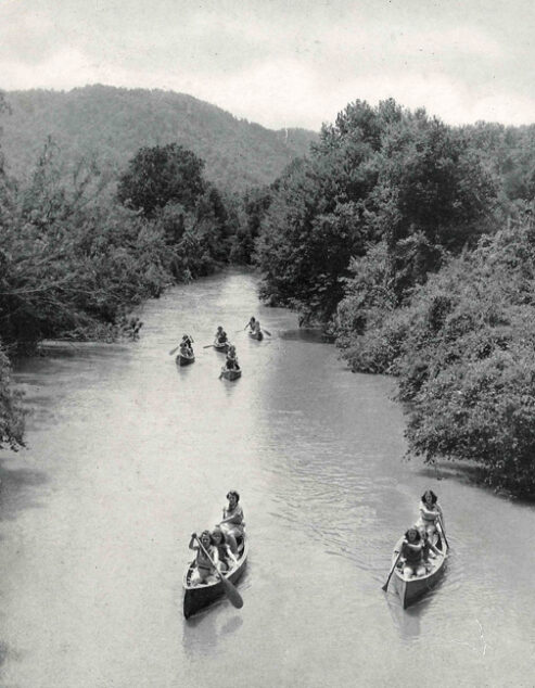 French Broad River Canoe Trip