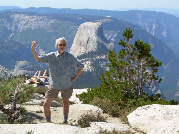 Phyllis at Yosemite