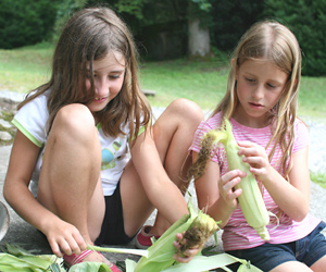 Summer Camp Girls Kitchen