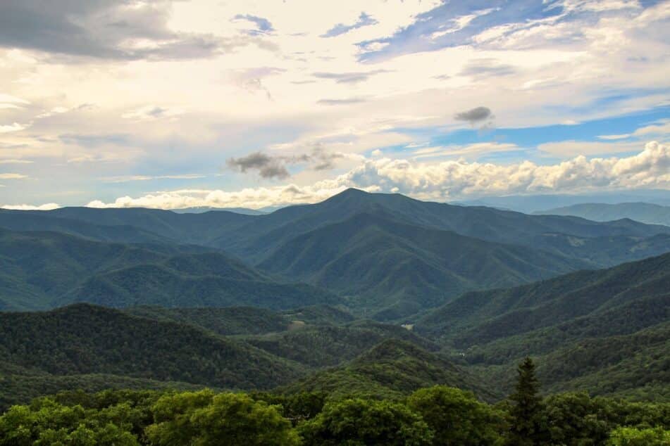 view of camp mountains