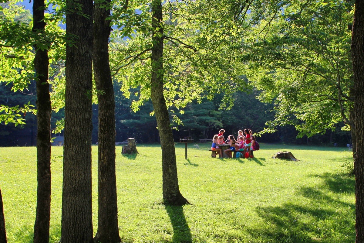 youth campers in NC