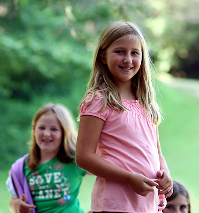 Children Enjoy Being Outdoors