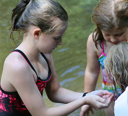 Kids Outdoor Swimming Play