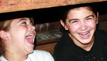 Camp Girls Laughing
