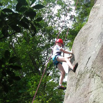 Rock CLimbing Girl