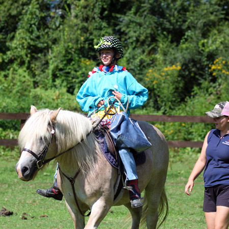 Camp Horse Riding Relay