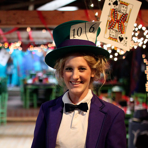 Mad Hatter Character in Alice Banquet