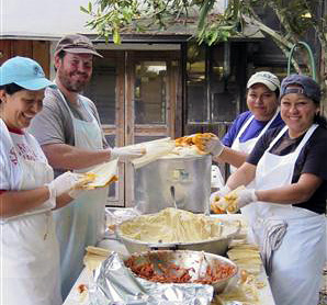 Fresh Tamale Making crew